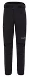 Husky Keson K 152, black Dětské softshell kalhoty