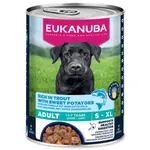 Konzerva EUKANUBA Adult bohatá na pstruha s batáty 400 g