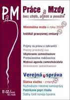 PAM 11-12/2025 – Minimálna mzda, Pracovná zmluva a pružný pracovný čas