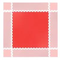 Puzzle zátěžová podložka inSPORTline Simple červená