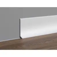 Lišta soklová Profil-EU biela, PVC, dĺžka 250 cm, výška hrany 40 mm, SKPVCBI