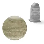 Vnější roh k soklu Naturel dub púštny , PVC dĺžka 0,5 cm, výška hrany 56 mm, NATNGTZB3