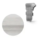 Vnitřní roh k soklu Naturel Macquarie , PVC dĺžka 0,5 cm, výška hrany 56 mm, NATNGTWH2