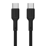 Dudao L9C kabel USB-C – USB-C, 65W, 2 m, černý