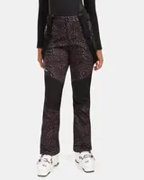 Dámské softshellové lyžařské kalhoty kilpi torien-w černá 38