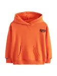 Superdry & Co Mikina 'Essentials'  oranžová / čierna