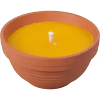 Sviečka Citronella žardinky s knôtom 190g d11x6cm