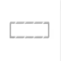 DRW-4 Štvornásobný strieborný rám