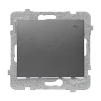 Vypínač schodiskový s podsvietením ŁP-3DS/M.GR Sigma