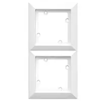 Dvojitý rám POLA white 33031