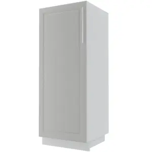 Kuchynská skrinka Emporium D5D/60/154 light grey stone/biela
