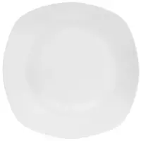 Talíř dezertni 20cm bilý čtv