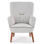 Křeslo Bishop světlo šedá