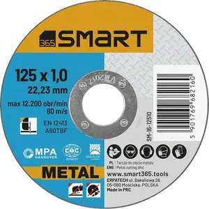 Kotúč na kov 125x1.0 mm