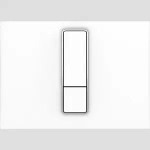 Tlačidlo Ineo Bright plast alpská biela 16.750.01