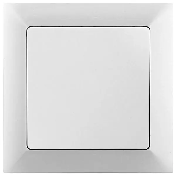 Vypínač jednopolový Medium bílý