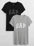 GAP  Dámske Tričko s logom , 2 ks 548683-05 Veľkosť: XXS