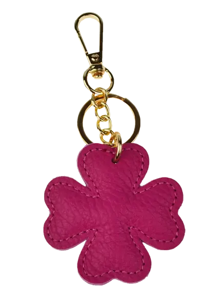 NovaKabelka.cz Klíčenka Quadrifoglia Fuxia