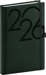 NOTIQUE Denní diář Ajax 2026, zelený, 15 x 21 cm