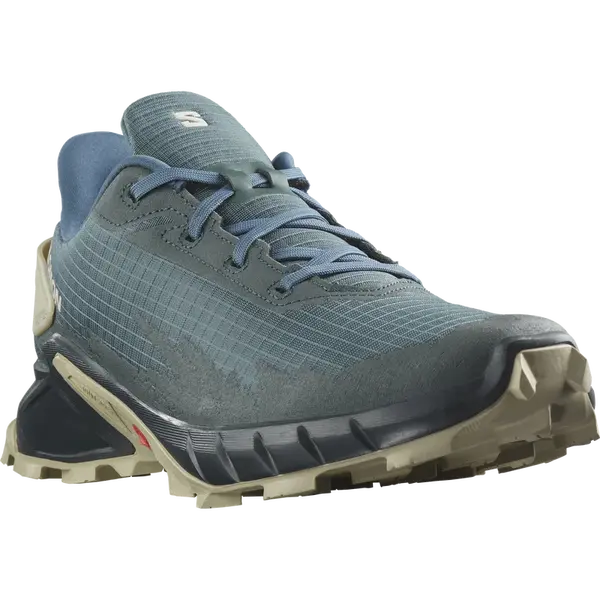 Salomon Alphacross 4 EU 45 ⅓, Stargazer/Carbon/Moss Gray Pánské boty