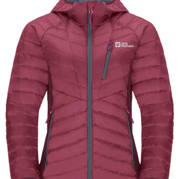 Jack Wolfskin Routeburn Pro Ins S, sangria red Dámská zateplená bunda
