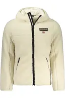 Biela pánska fleecová mikina Napapijri