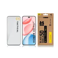 Tvrzené sklo Tactical Glass Shield 5D pro Honor 400 Pro, černá