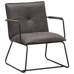 MID.YOU KŘESLO, kov, textil, antracitová