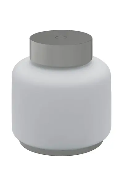 Bezdrátová LED lampa Blomus Fawn 13 x 12 cm šedá barva