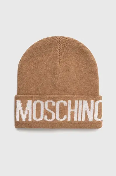 Čepice z vlněné směsi Moschino