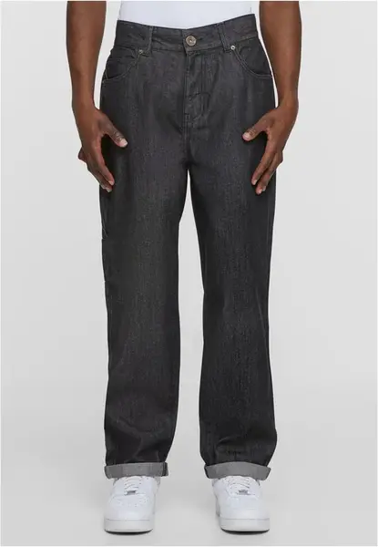 Pánské džíny Embroidery černé