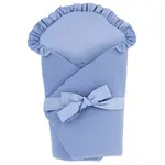 Bomimi Rychlozavinovačka s volánkem, mušelín, modrá