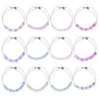 12Pcs Glass Seed Beads Locking Stitch Markers