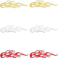 Flame Pattern Waterproof PVC Car Sticker Decals