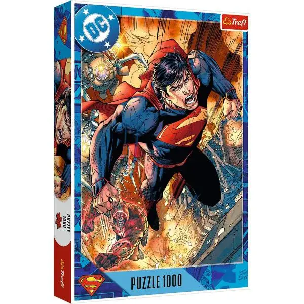 Trefl Puzzle 1000 Superman v akci