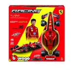 Bburago 1:24 Ferrari F1 Racing Model KIT - Stavebnice SF24 (2024) nr.16 Charles Leclerc