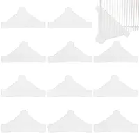 48Pcs 4 Styles Triangle Plastic Furniture Corner Guards