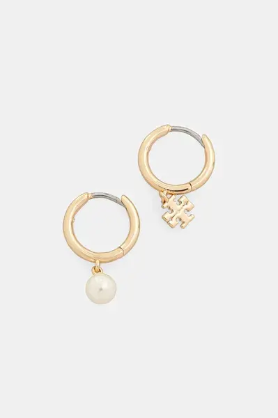 Pozlacené náušnice Tory Burch Kira Mismatched 176768-782