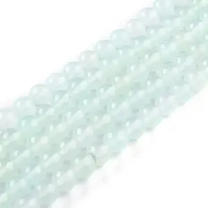 Natural White Jade Beads