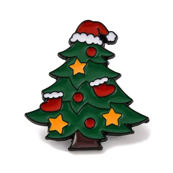 Christmas Tree Enamel Pins