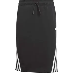 adidas FUTURE ICONS SKIRT GIRL Dívčí sukně, černá, velikost