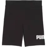 Puma ESSENTIALS NO. 1 LOGO SHORT LEGGINS G Dívčí krátké legíny, černá, velikost