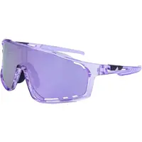 Laceto GLARE Stylové sportovní sluneční brýle, fialová, velikost