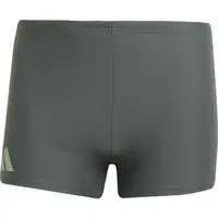adidas SOLID BOXER Pánské plavky, tmavě šedá, velikost