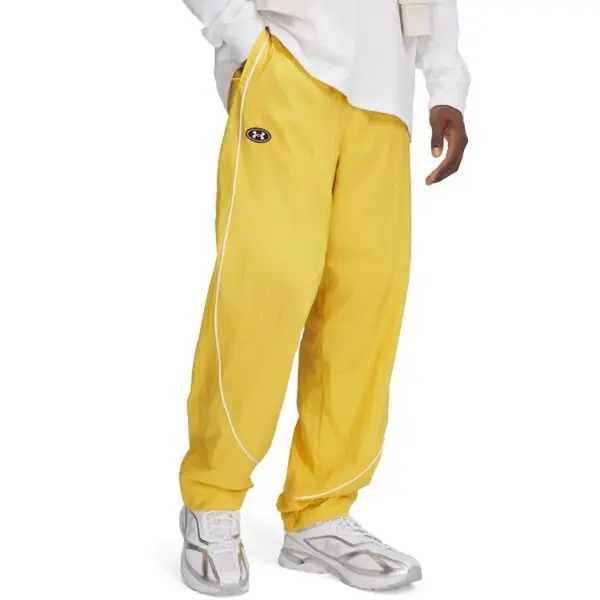 Under Armour BEST TRACK PANTS Pánské kalhoty, žlutá, velikost M