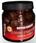 Sportcarp boilies v dipu dipped boilies chilli fruit 200 ml 20 mm