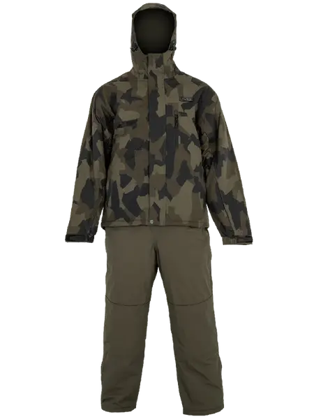 Avid carp zimní oblek arctic-series distortion thermal suit - xxl