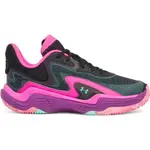 Under Armour SPAWN 7 Unisex basketbalové boty, černá, velikost 42