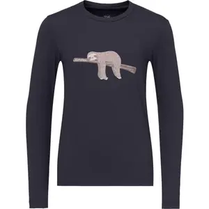 Klimatex TAMBORA Dětské funkční triko s dlouhým rukávem, černá, velikost