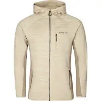 ALPINE PRO IBEC Pánská mikina, béžová, velikost